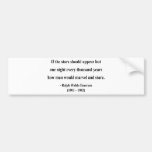 Emerson Quote 7a Bumper Stickers
