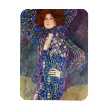 Emilie Floege, 1902 Vinyl Magnets