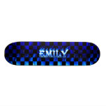Emily blue fire Skatersollie skateboard