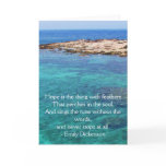 Emily Dickenson Inspirational  QUOTE for Healing cards