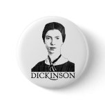 Emily Dickinson Pinback Buttons