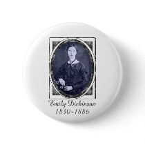 Emily Dickinson Pinback Button