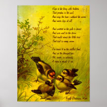 Emily Dickinson "Hope" Canvas Print