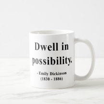 Emily Dickinson Quote 2a Coffee Mugs