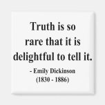 Emily Dickinson Quote 7a Refrigerator Magnets