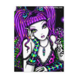 Emily Rainbow Celestial Tattoo Faery Postcard