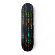 Emily Text Design I Skateboard