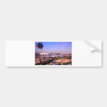 Emirates Cable Car Skyline Bumper Stickers