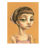Emma - ballet dancer post card