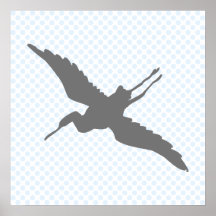 Emma Egret Print