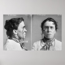 Emma Goldman - anarchist, 1911 Print