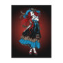 Emma Rockabilly Swallow Tattoo Angel Postcard