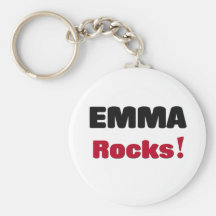 Emma Rocks Key Chain