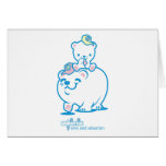 Emo and Sebastian Greeting Cards