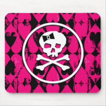 Emo Art Skull & Hearts