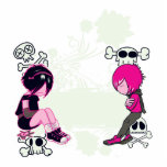 emo deep thoughts vector illustration photo cutout