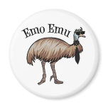 Emo Emu magnets