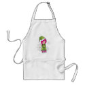 Emo Girl Christmas Merch aprons