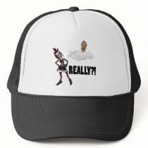 EMO GIRL CUPID REALLY DISS ANTI LOVE HAT