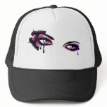 Emo Girl Eyes hats