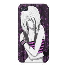 Emo Girl iPhone 4 Case