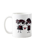 Emo in love mugs