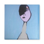 Emo Kid Art Magnet