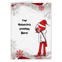 Emo Kid Holiday Card
