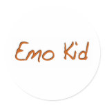 Emo Kid stickers