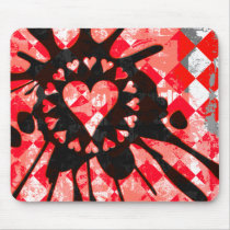 Emo Love Heart Paint Splatter