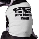 Emo Ninjas Are Never Cool pet clothing