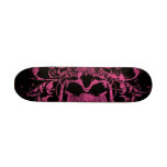 Emo Pink Skateboard