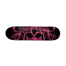 Emo Pink Skateboard