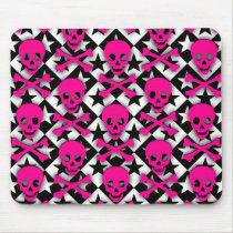 Emo Pink Skulls & Stars