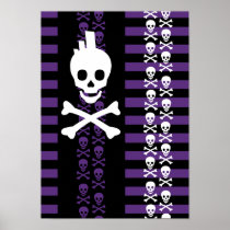 Emo Punk Skull