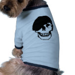 emo skull pet clothing
