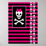 Emo Skull Princess posters