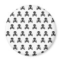 Emo Skulls Black- Emo Alternative Grunge Rock Punk magnets