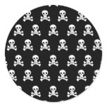 Emo Skulls - Emo Alternative Grunge Rock Punk Round Stickers