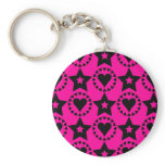 Emo Stars & Hearts keychains