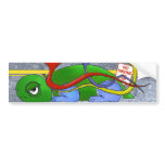 Emo Tortoise Sticker bumper stickers