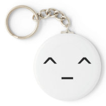 ^_^ Emoticon Keychain