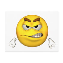 Emotion Guy - Angry Postcard