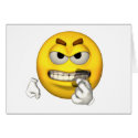 Emotion Guy - Baring Teeth Card