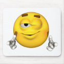 Emotion Guy - Wink Mousepad