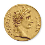 Emperor Augustus Caeser Round Magnet