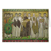Emperor Justinian I Card