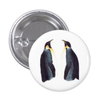Emperor Penguins Badge Pin
