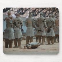 Emperor Qin's terracotta army Xian China Mouse Pad