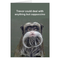 Emperor tamarin card